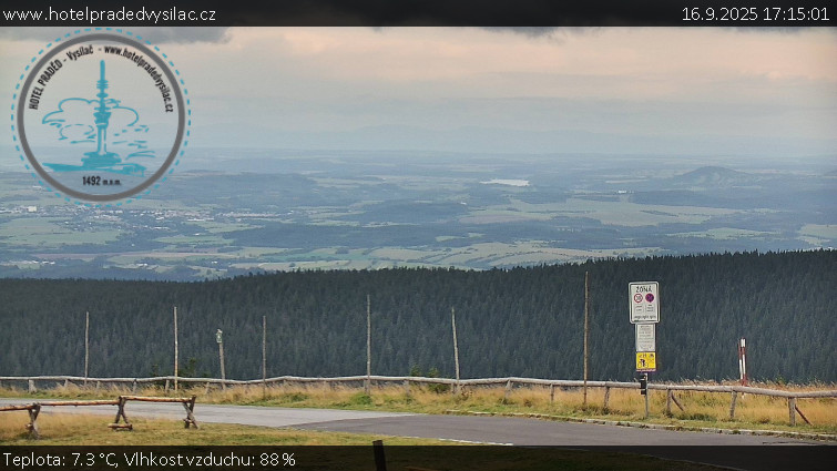 Praděd - Vysílač - Praděd - Vysílač - 16.9.2025 v 17:15