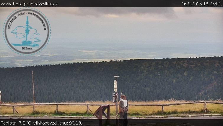 Praděd - Vysílač - Praděd - Vysílač - 16.9.2025 v 18:25 Praděd - Vysílač - Praděd - Vysílač - 16.9.2025 v 18:25