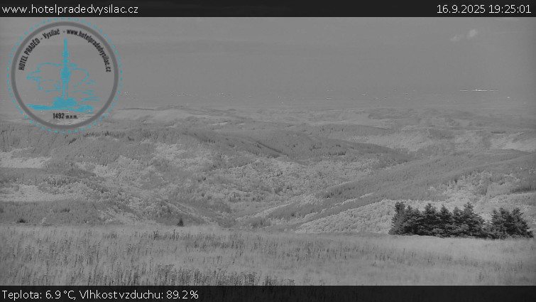 Praděd - Vysílač - Praděd - Vysílač - 16.9.2025 v 19:25 Praděd - Vysílač - Praděd - Vysílač - 16.9.2025 v 19:25