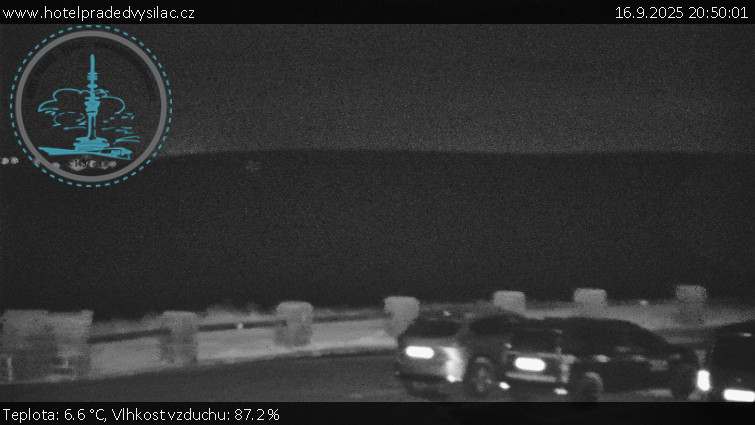 Praděd - Vysílač - Praděd - Vysílač - 16.9.2025 v 20:50