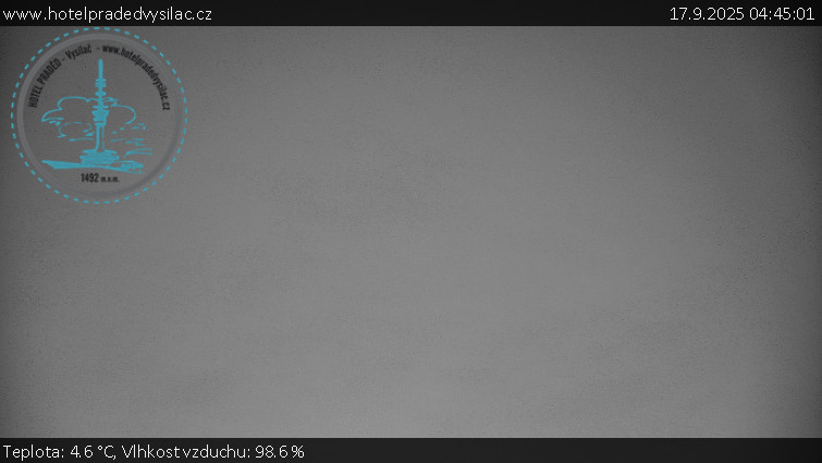 Praděd - Vysílač - Praděd - Vysílač - 17.9.2025 v 04:45 Praděd - Vysílač - Praděd - Vysílač - 17.9.2025 v 04:45
