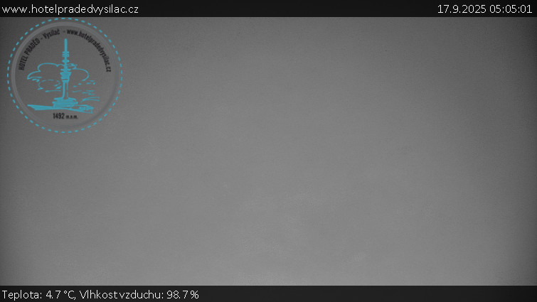 Praděd - Vysílač - Praděd - Vysílač - 17.9.2025 v 05:05