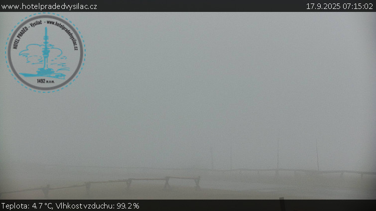 Praděd - Vysílač - Praděd - Vysílač - 17.9.2025 v 07:15