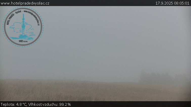 Praděd - Vysílač - Praděd - Vysílač - 17.9.2025 v 08:05 Praděd - Vysílač - Praděd - Vysílač - 17.9.2025 v 08:05