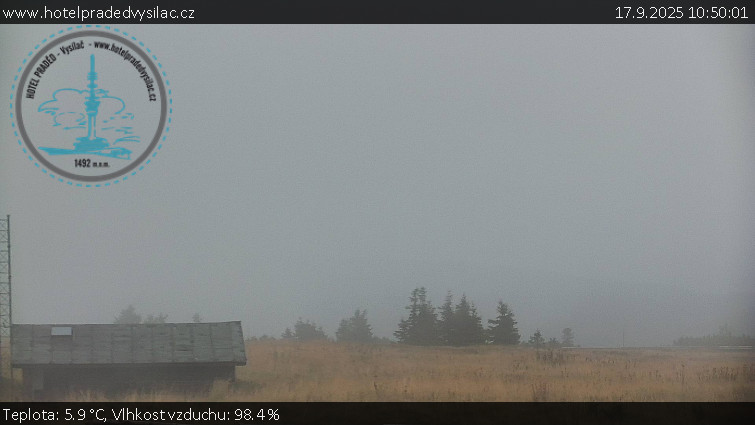 Praděd - Vysílač - Praděd - Vysílač - 17.9.2025 v 10:50