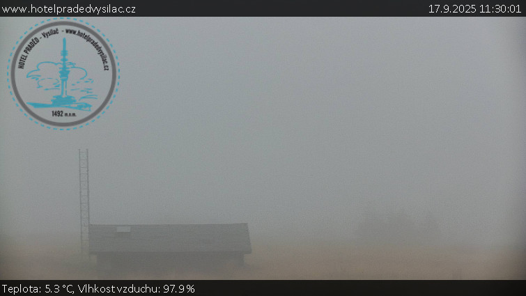 Praděd - Vysílač - Praděd - Vysílač - 17.9.2025 v 11:30