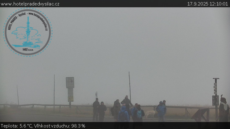 Praděd - Vysílač - Praděd - Vysílač - 17.9.2025 v 12:10