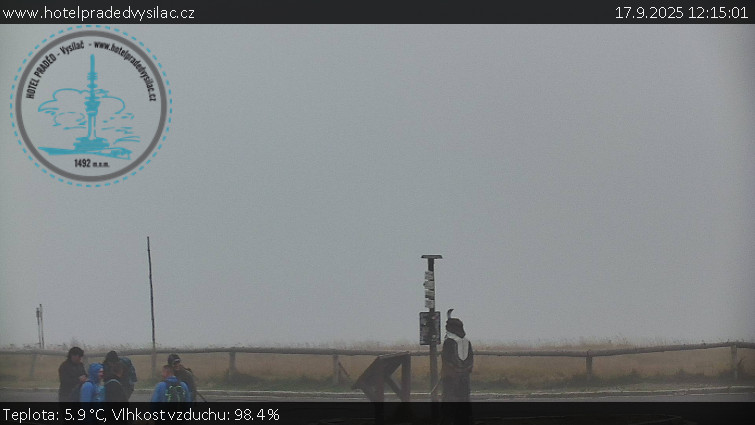 Praděd - Vysílač - Praděd - Vysílač - 17.9.2025 v 12:15