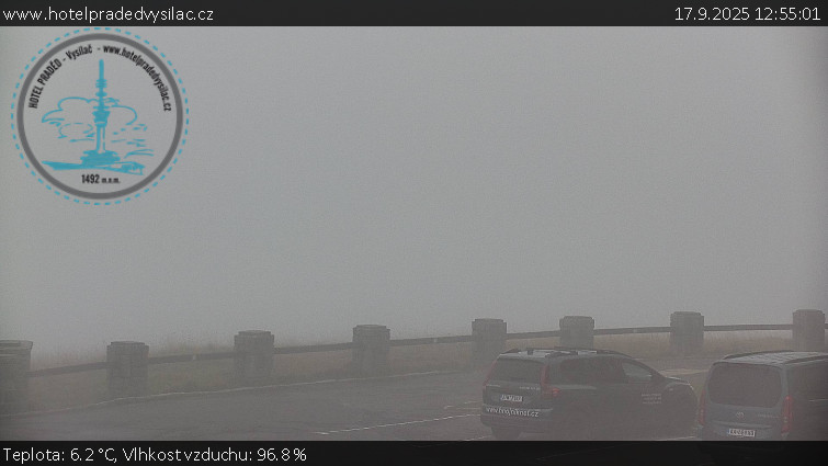 Praděd - Vysílač - Praděd - Vysílač - 17.9.2025 v 12:55