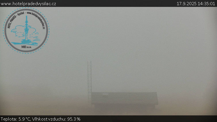 Praděd - Vysílač - Praděd - Vysílač - 17.9.2025 v 14:35