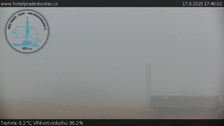 Praděd - Vysílač - Praděd - Vysílač - 17.9.2025 v 17:40