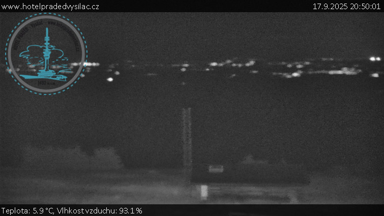 Praděd - Vysílač - Praděd - Vysílač - 17.9.2025 v 20:50