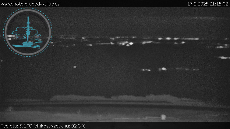 Praděd - Vysílač - Praděd - Vysílač - 17.9.2025 v 21:15