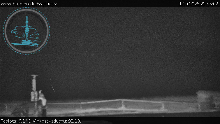 Praděd - Vysílač - Praděd - Vysílač - 17.9.2025 v 21:45