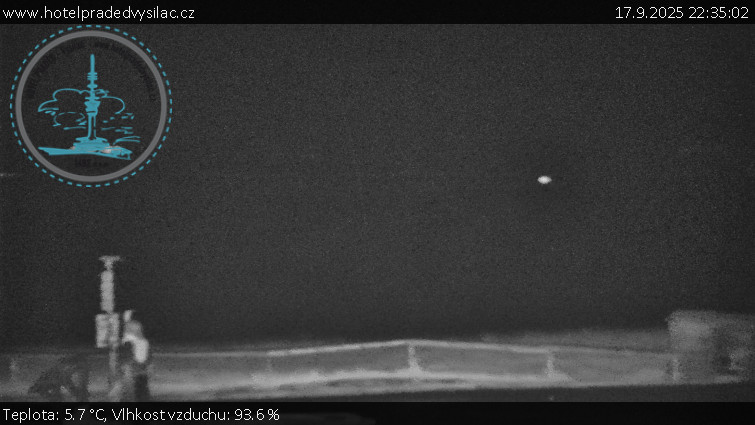 Praděd - Vysílač - Praděd - Vysílač - 17.9.2025 v 22:35