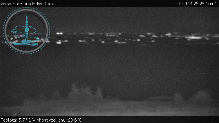 Praděd - Vysílač - Praděd - Vysílač - 17.9.2025 v 23:20
