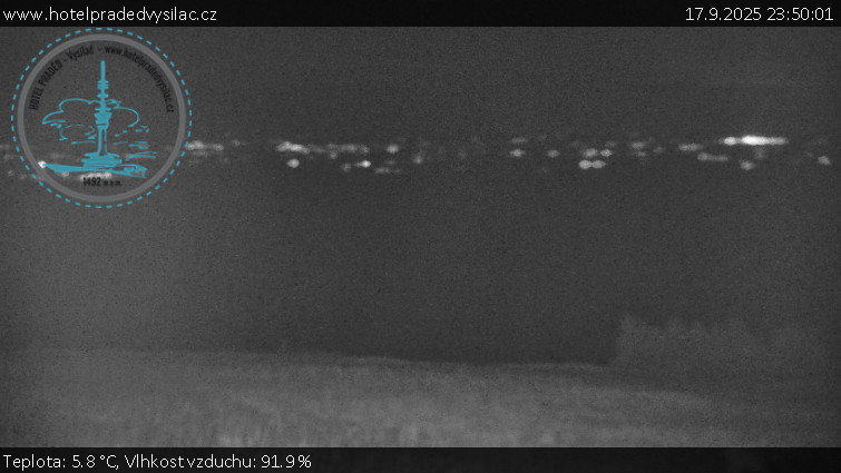 Praděd - Vysílač - Praděd - Vysílač - 17.9.2025 v 23:50
