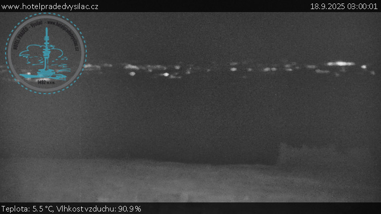 Praděd - Vysílač - Praděd - Vysílač - 18.9.2025 v 03:00