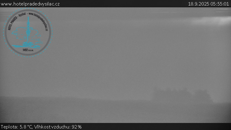 Praděd - Vysílač - Praděd - Vysílač - 18.9.2025 v 05:55 Praděd - Vysílač - Praděd - Vysílač - 18.9.2025 v 05:55