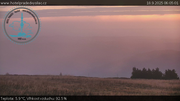 Praděd - Vysílač - Praděd - Vysílač - 18.9.2025 v 06:05