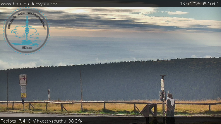 Praděd - Vysílač - Praděd - Vysílač - 18.9.2025 v 08:10