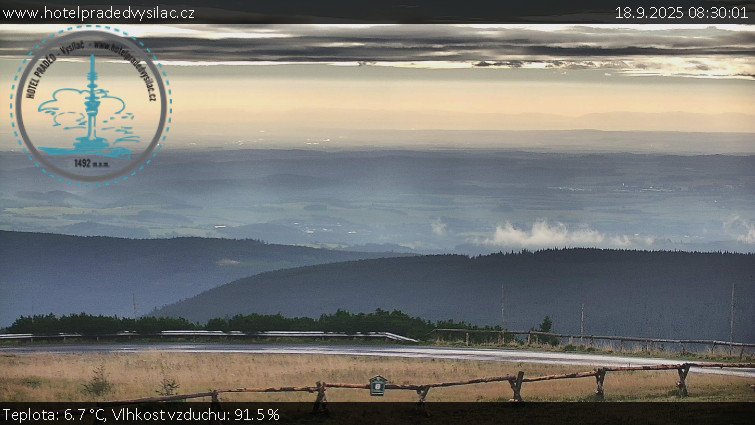 Praděd - Vysílač - Praděd - Vysílač - 18.9.2025 v 08:30