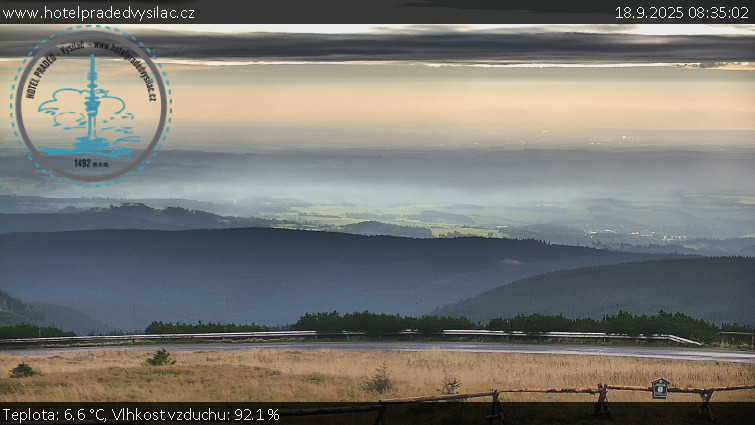 Praděd - Vysílač - Praděd - Vysílač - 18.9.2025 v 08:35