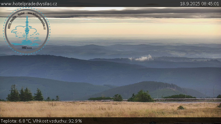 Praděd - Vysílač - Praděd - Vysílač - 18.9.2025 v 08:45