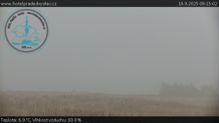 Praděd - Vysílač - Praděd - Vysílač - 18.9.2025 v 09:15