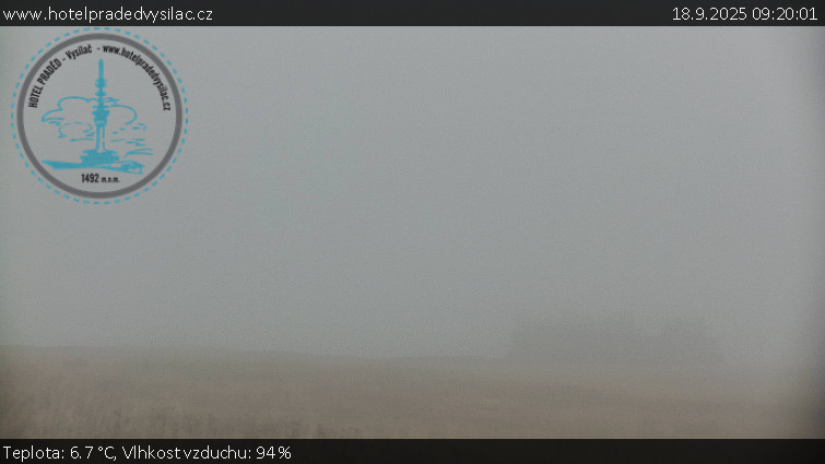 Praděd - Vysílač - Praděd - Vysílač - 18.9.2025 v 09:20