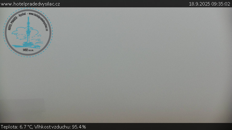 Praděd - Vysílač - Praděd - Vysílač - 18.9.2025 v 09:35