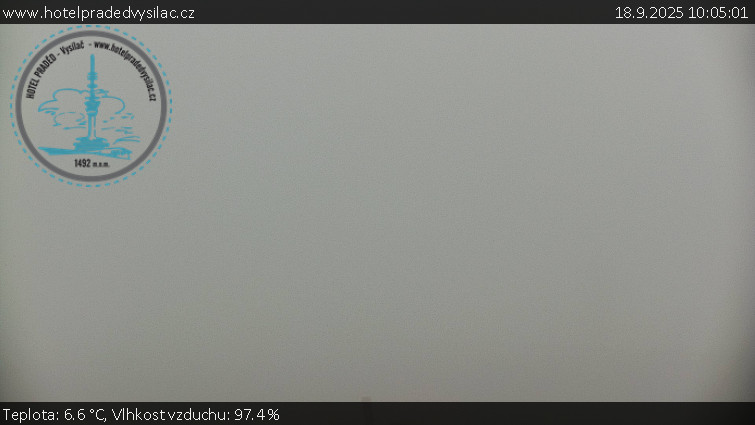 Praděd - Vysílač - Praděd - Vysílač - 18.9.2025 v 10:05