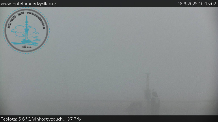Praděd - Vysílač - Praděd - Vysílač - 18.9.2025 v 10:15