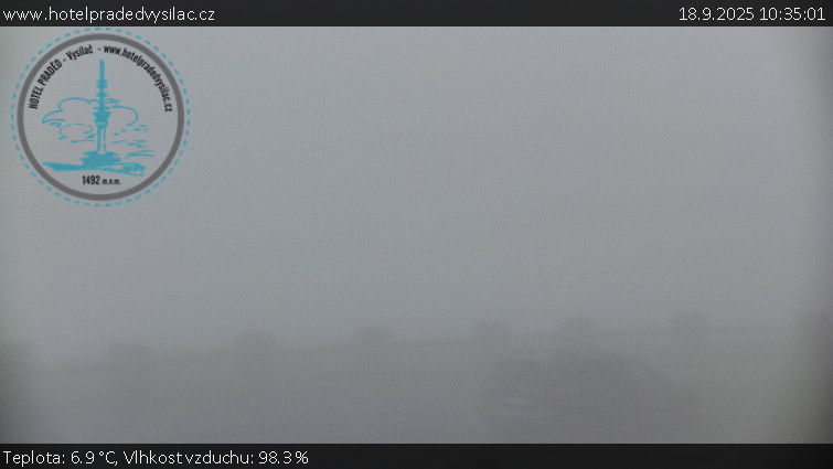 Praděd - Vysílač - Praděd - Vysílač - 18.9.2025 v 10:35