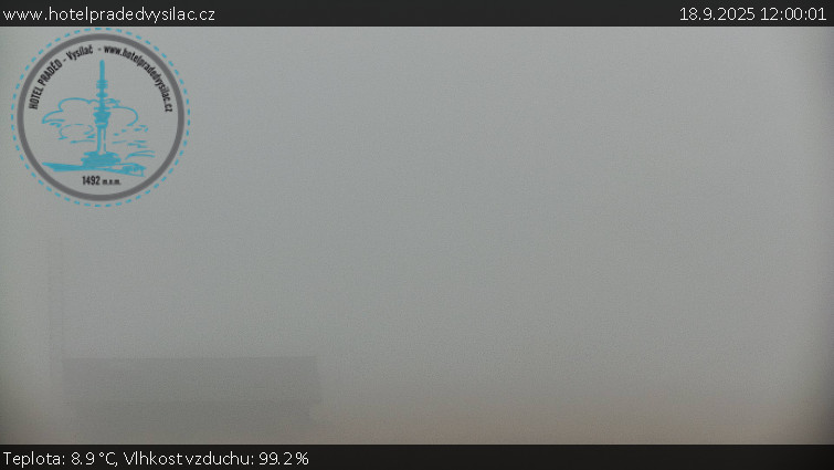 Praděd - Vysílač - Praděd - Vysílač - 18.9.2025 v 12:00