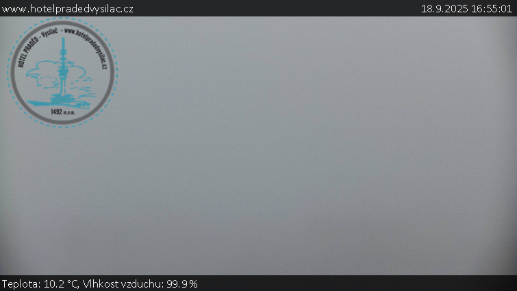 Praděd - Vysílač - Praděd - Vysílač - 18.9.2025 v 16:55