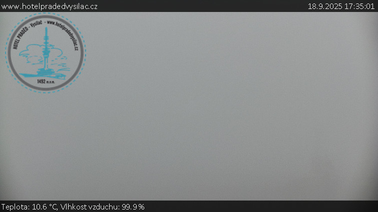 Praděd - Vysílač - Praděd - Vysílač - 18.9.2025 v 17:35