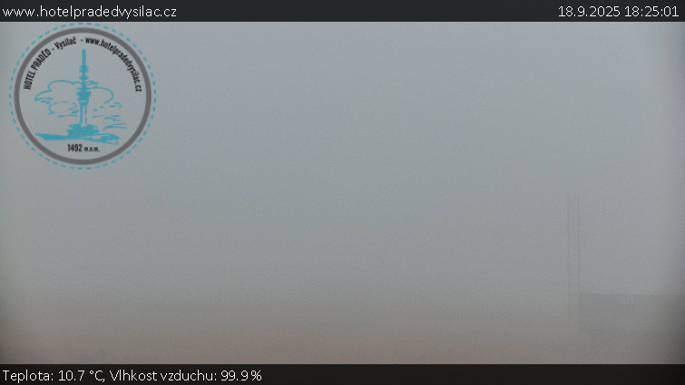 Praděd - Vysílač - Praděd - Vysílač - 18.9.2025 v 18:25