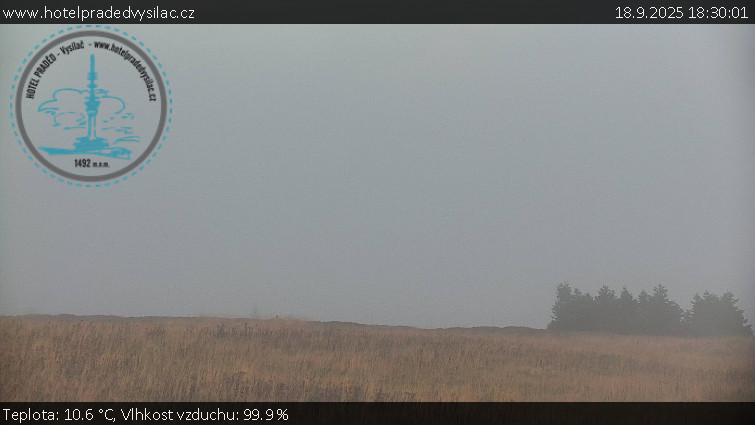Praděd - Vysílač - Praděd - Vysílač - 18.9.2025 v 18:30