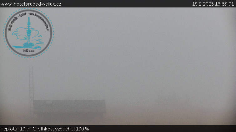 Praděd - Vysílač - Praděd - Vysílač - 18.9.2025 v 18:55