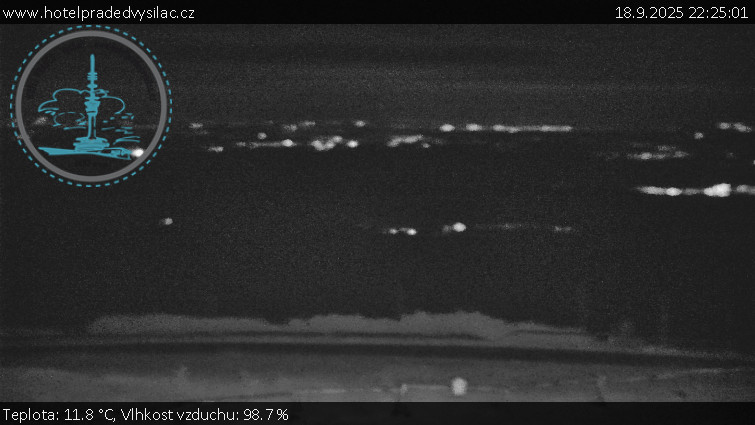 Praděd - Vysílač - Praděd - Vysílač - 18.9.2025 v 22:25