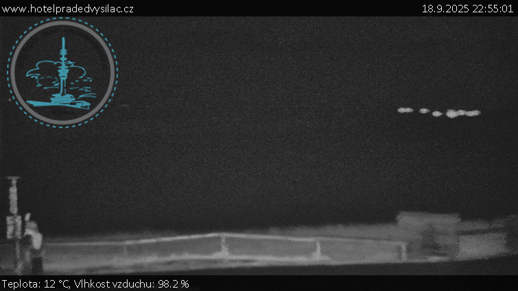 Praděd - Vysílač - Praděd - Vysílač - 18.9.2025 v 22:55