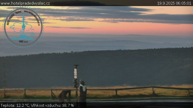 Praděd - Vysílač - Praděd - Vysílač - 19.9.2025 v 06:05