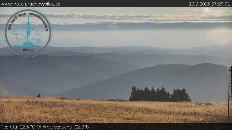 Praděd - Vysílač - Praděd - Vysílač - 19.9.2025 v 07:20 Praděd - Vysílač - Praděd - Vysílač - 19.9.2025 v 07:20