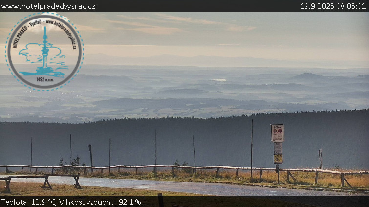 Praděd - Vysílač - Praděd - Vysílač - 19.9.2025 v 08:05