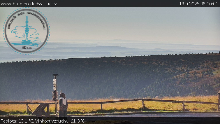 Praděd - Vysílač - Praděd - Vysílač - 19.9.2025 v 08:20