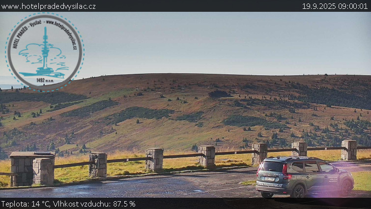 Praděd - Vysílač - Praděd - Vysílač - 19.9.2025 v 09:00