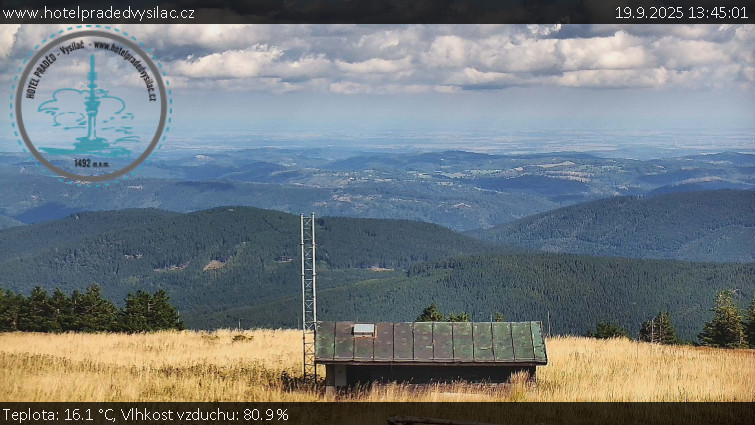 Praděd - Vysílač - Praděd - Vysílač - 19.9.2025 v 13:45