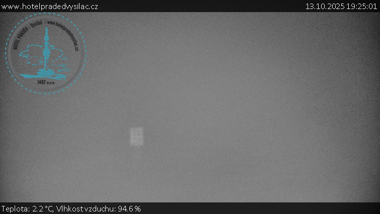 Praděd - Vysílač - Praděd - Vysílač - 13.10.2025 v 19:25