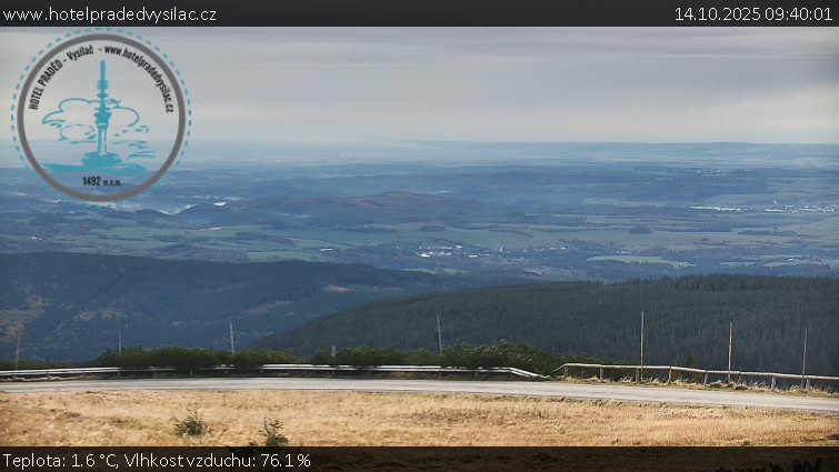 Praděd - Vysílač - Praděd - Vysílač - 14.10.2025 v 09:40 Praděd - Vysílač - Praděd - Vysílač - 14.10.2025 v 09:40